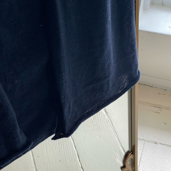 NWT Zadig & Voltaire Rona 100% Cashmere Cardigan in Navy Missing Belt Size Small - Picture 7 of 16